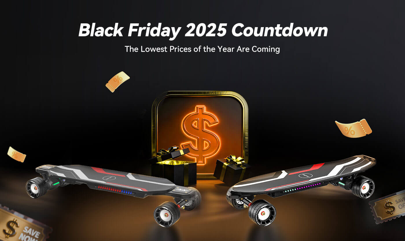 electric skateboard black friday sale