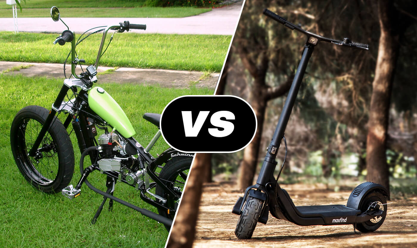 Motorized vs Electric Scooters