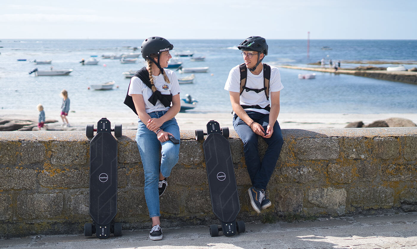 electric skateboard with remote