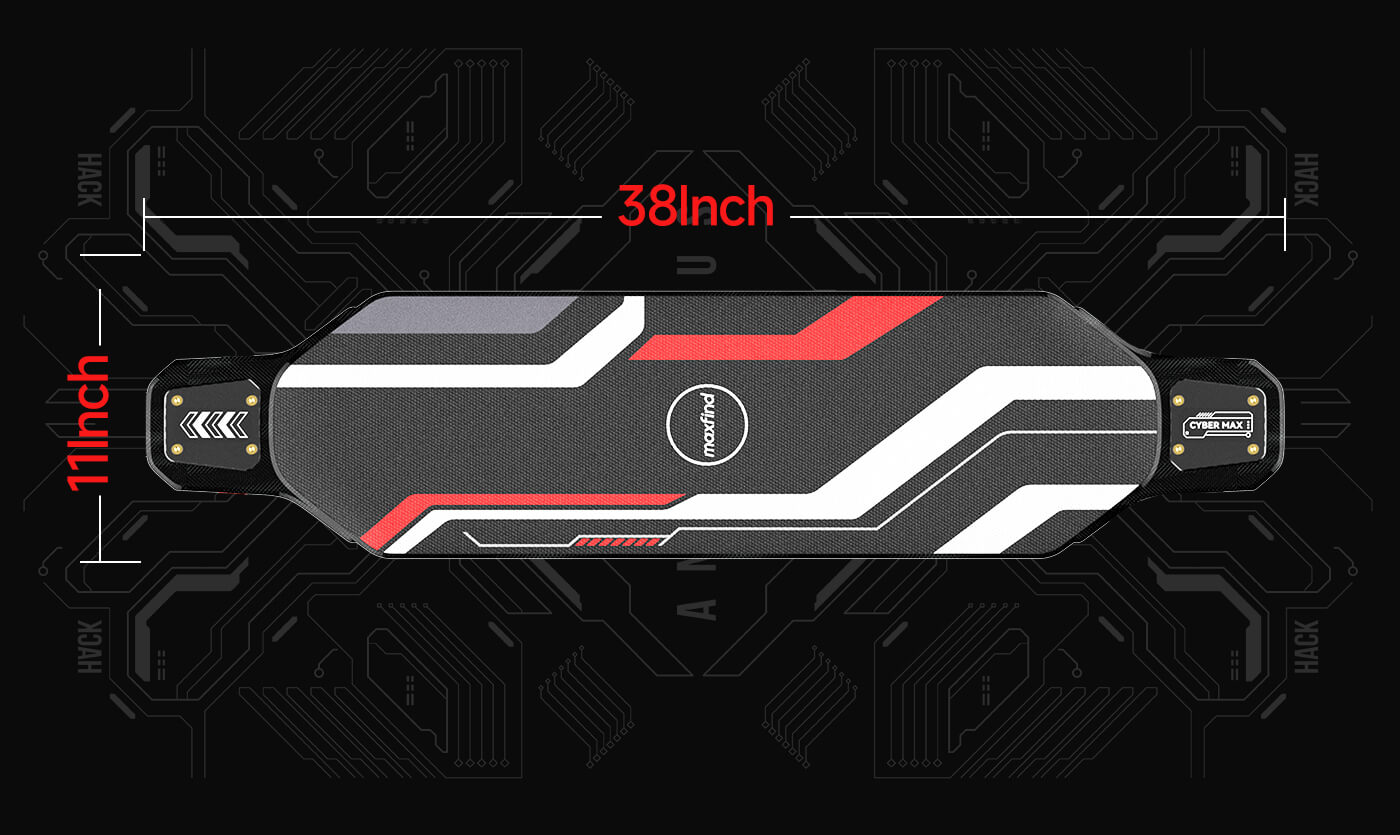 electric skateboard deck