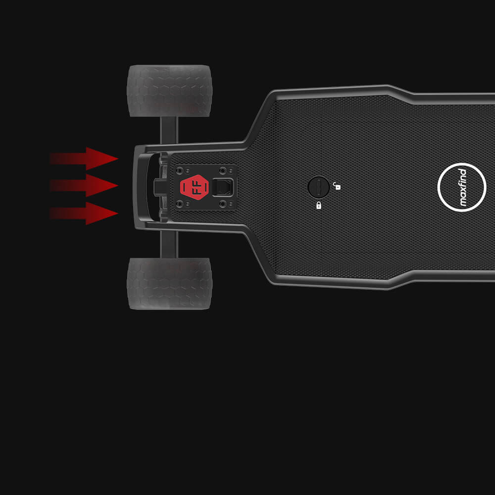 electric skateboard with remote
