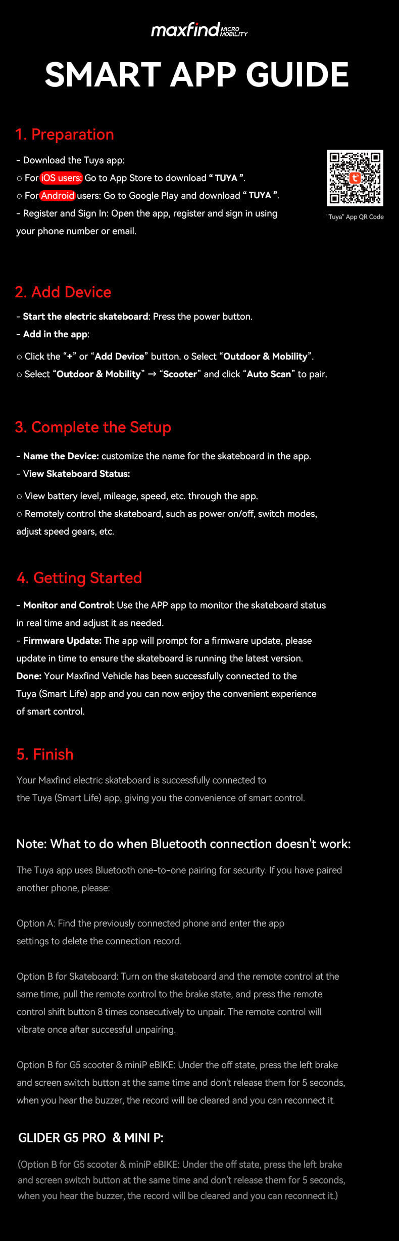maxfind max6 app guide