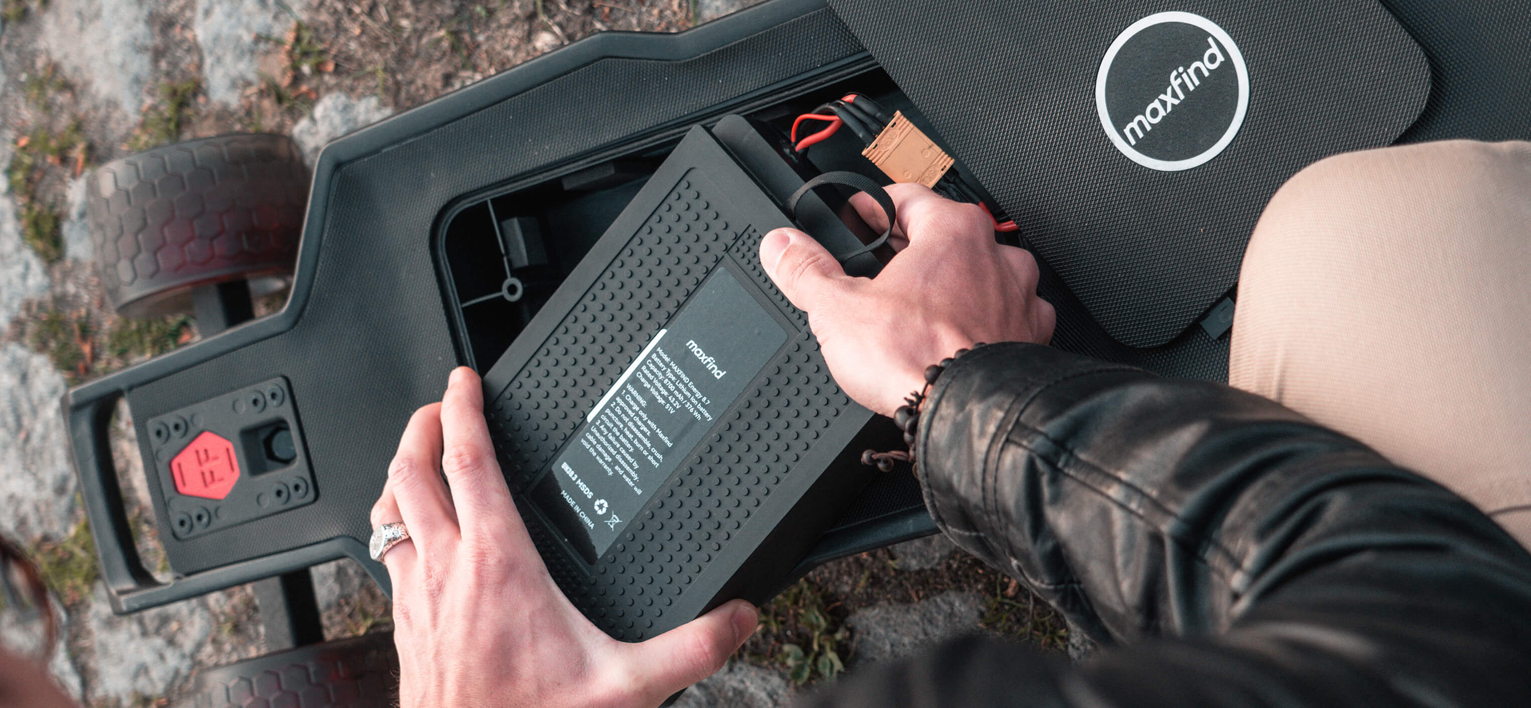 electric skateboard range