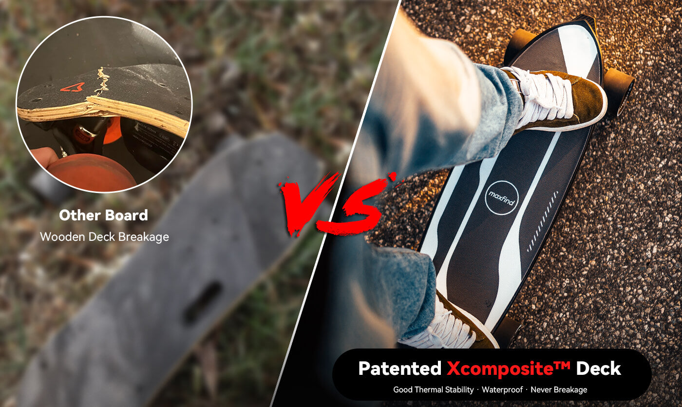 mini electric skateboard deck