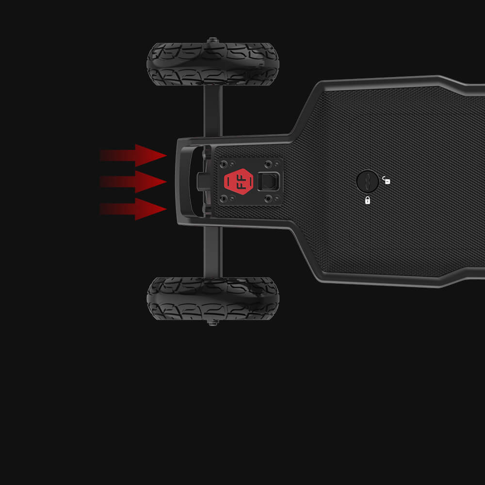 off road electric skateboard