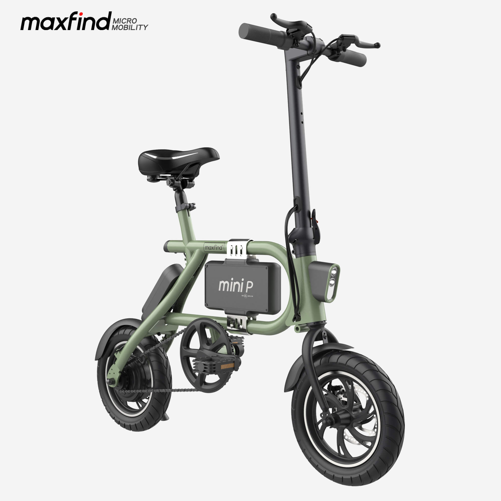 mini ebike green