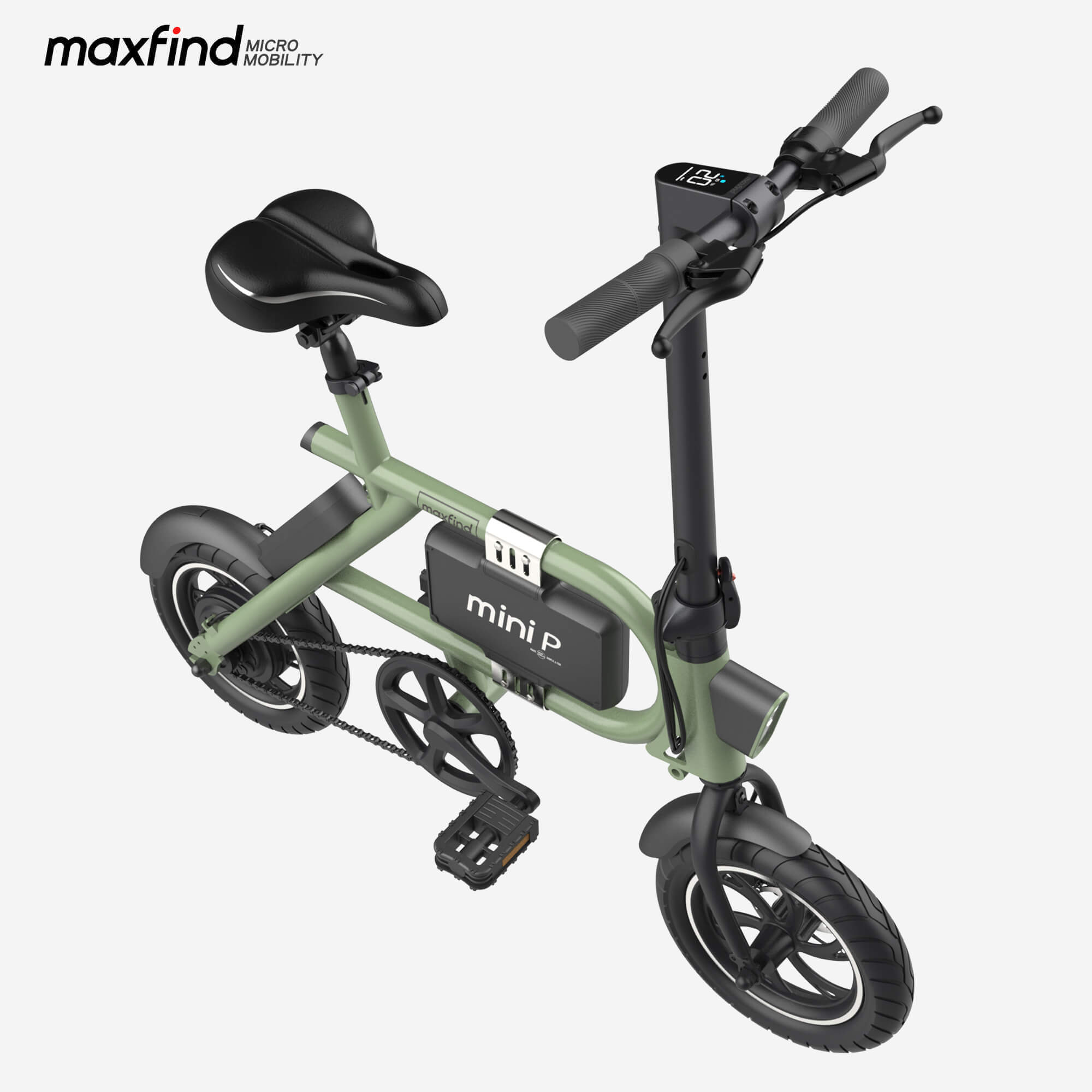 mini ebike green