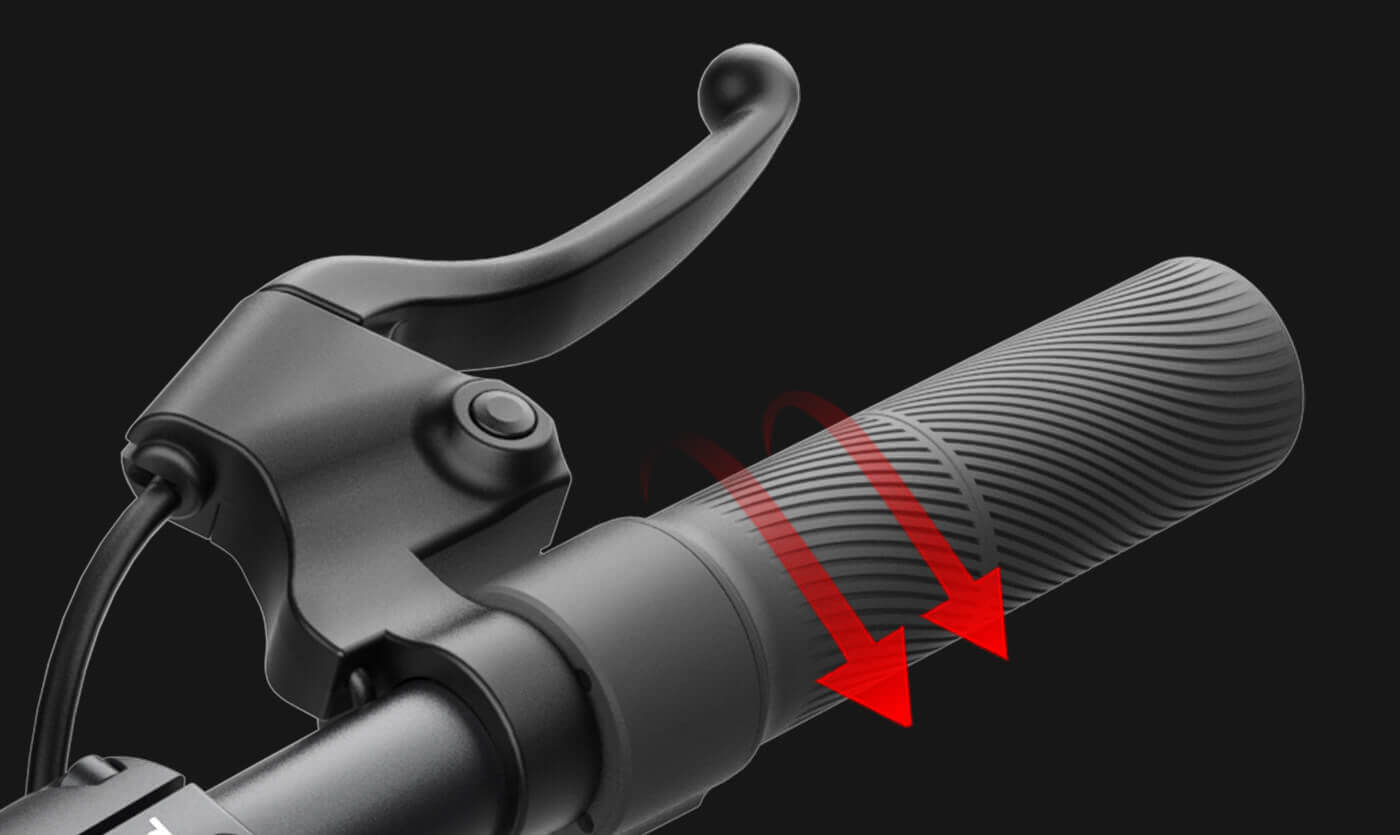 ebike Scroll Throttle Design