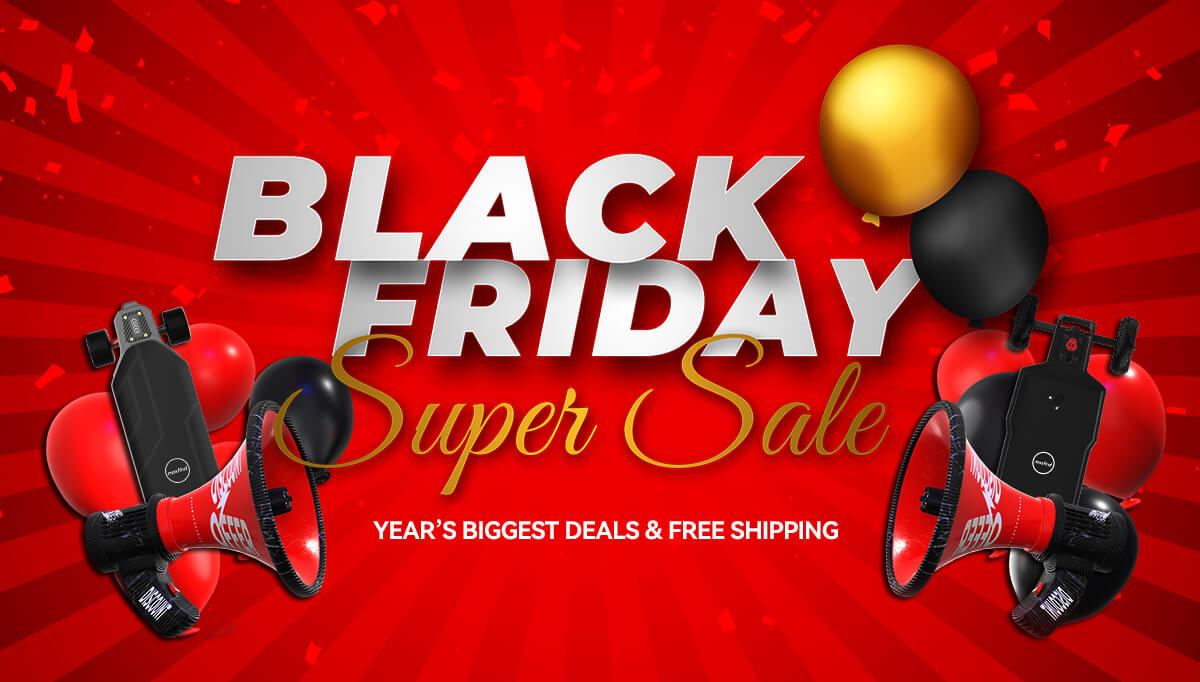 electric skateboard black friday sale