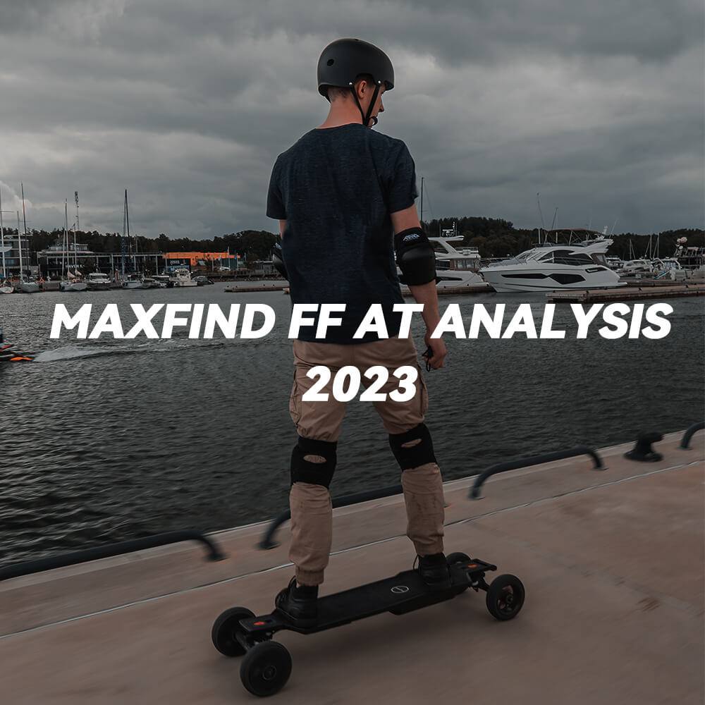 maxfind FF AT electric skateboard