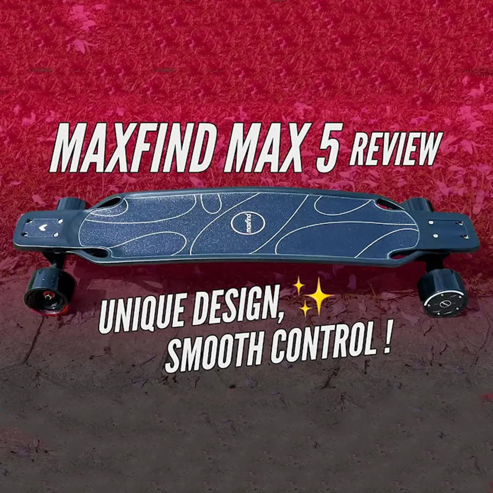 maxfind max5 electric skateboard
