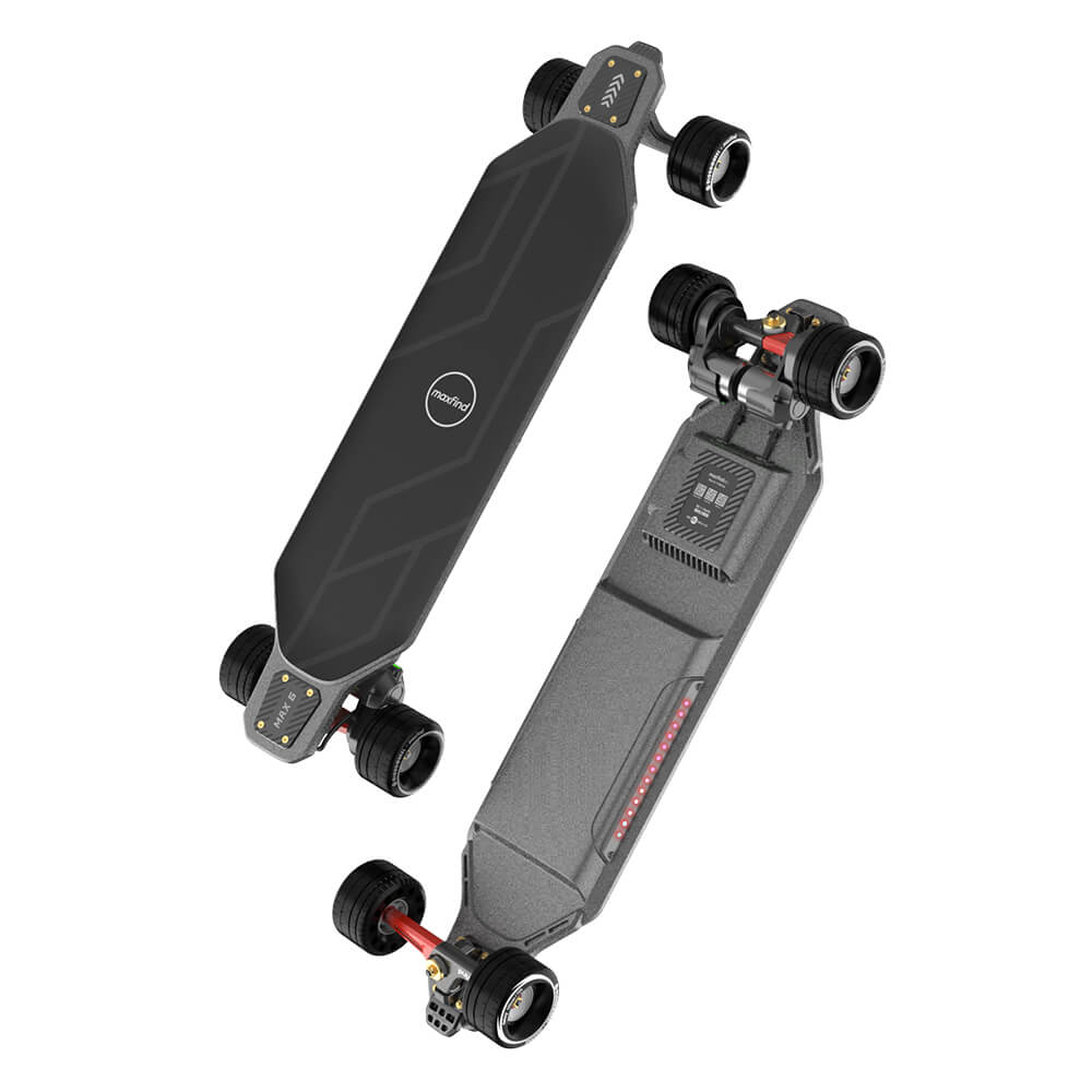 long range electric skateboard maxfind max6