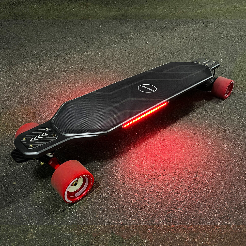 electric skateboard rgb lights