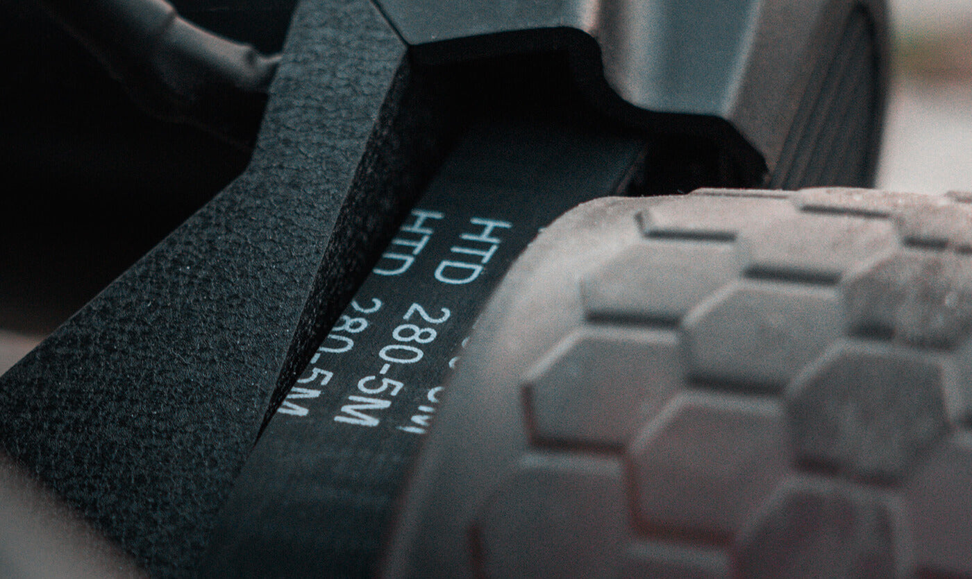 electric skateboard belts