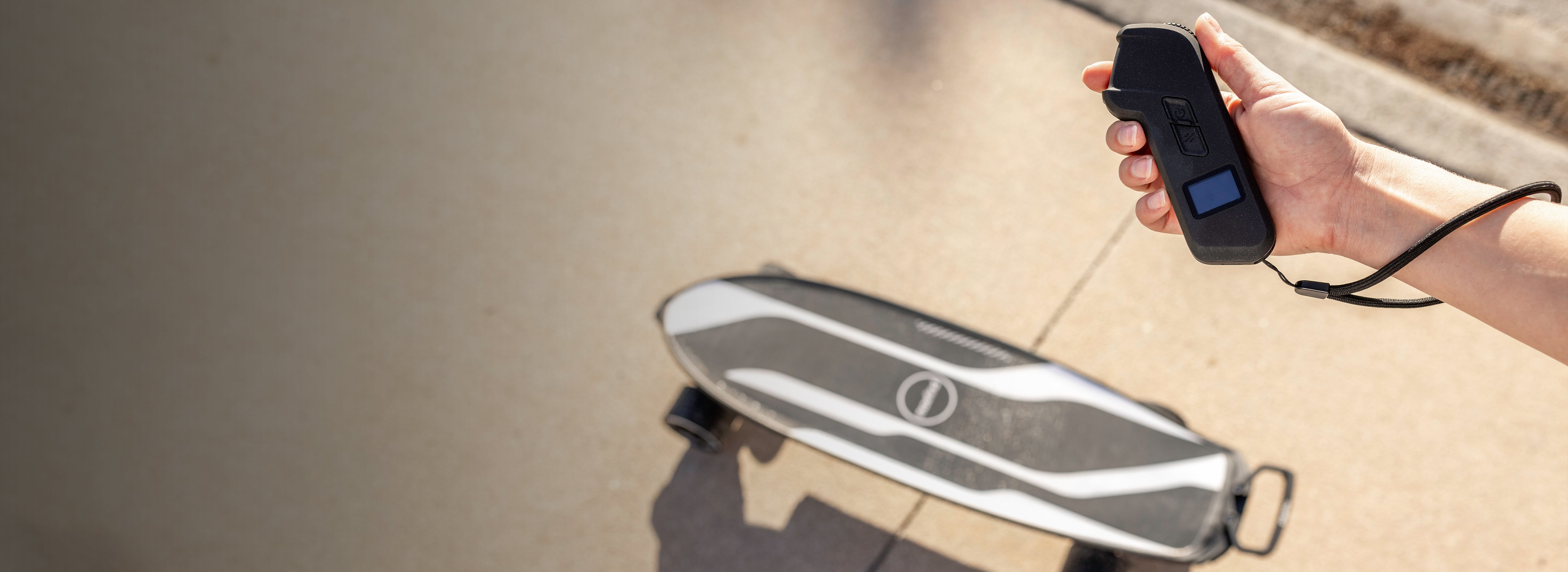 electric skateboard with remote