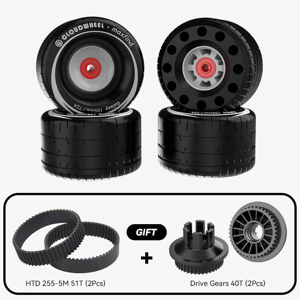 Cloudwheel Galaxy 105mm Wheels (4Pcs)