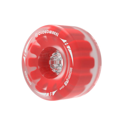 electric skateboard belt motor cloudwheels 105mm red