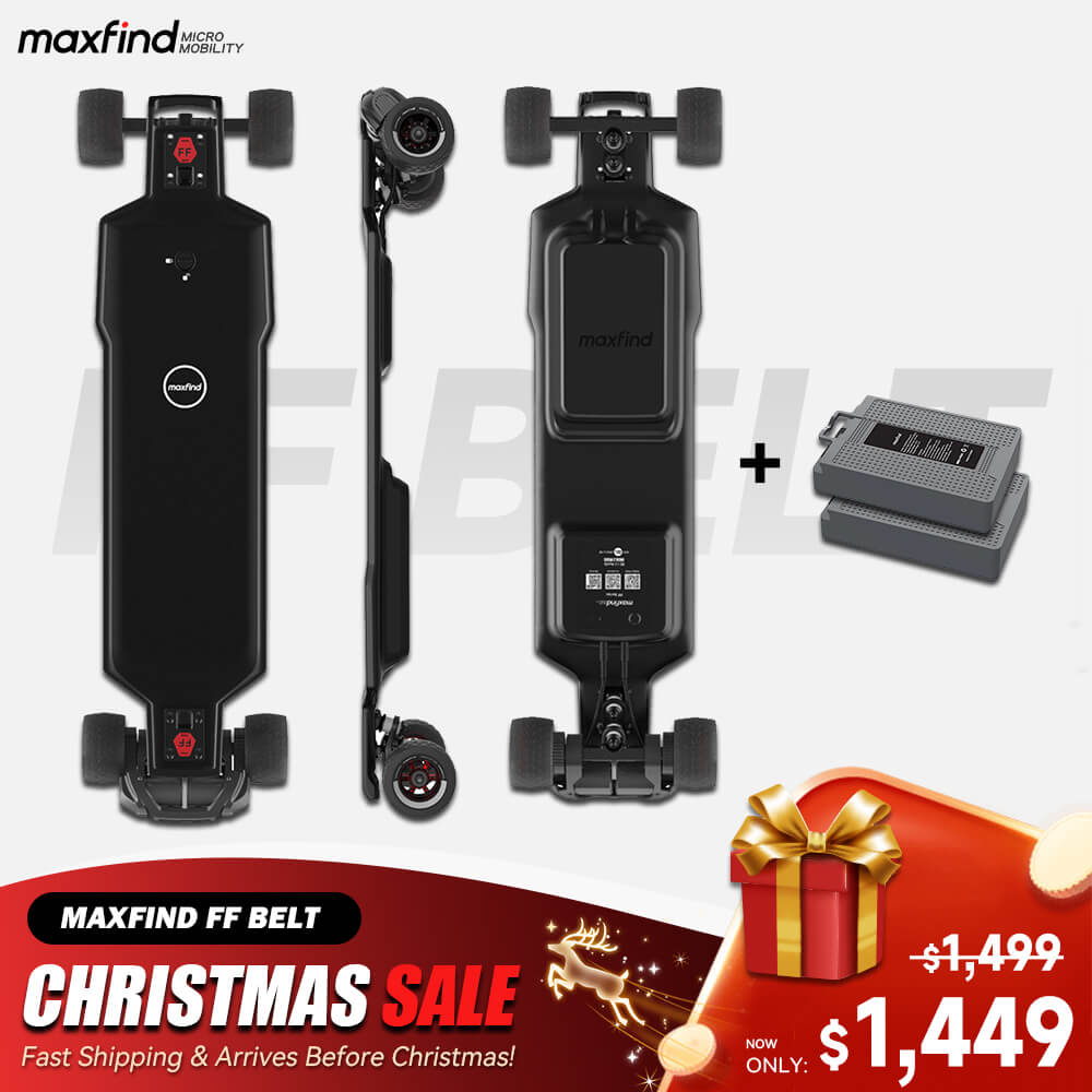 electric skateboard merry christmas