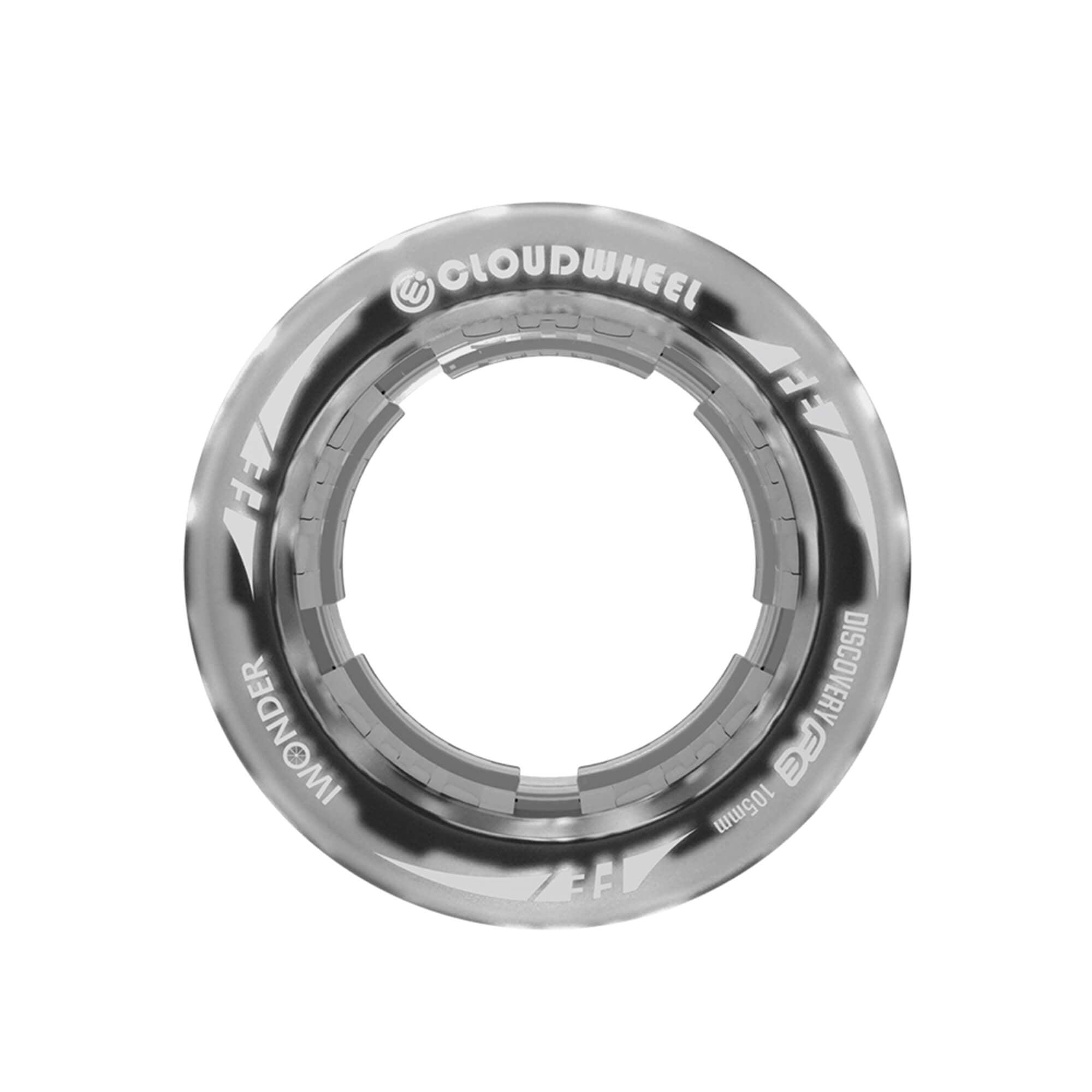 electric skateboard hub motor cloudwheels 105mm Black