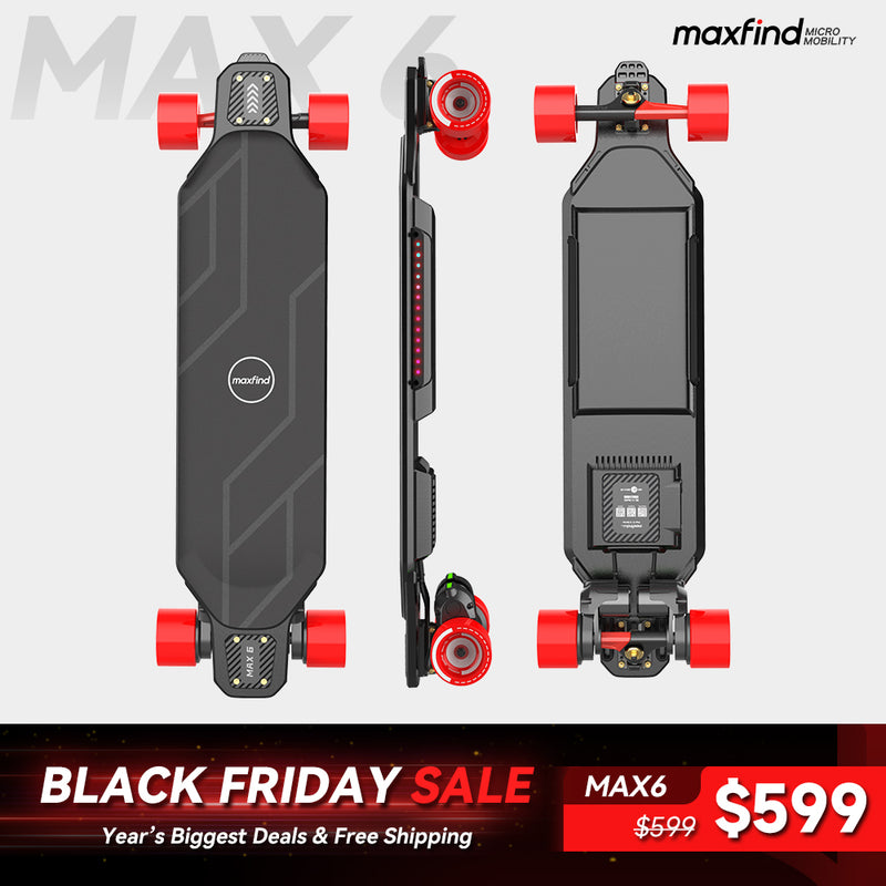 Best Long Range Electric Skateboard Longboard for Sale - Maxfind MAX6