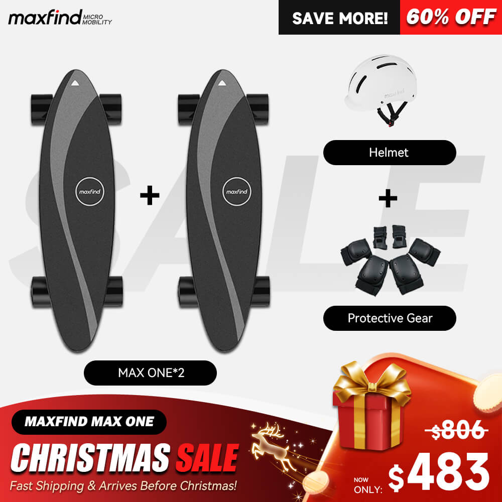 mini electric shortboard christmas sale