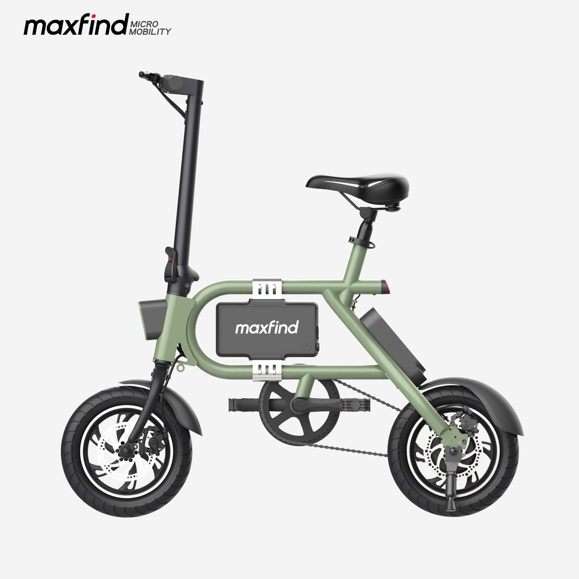 Compact Foldable Electric Mini Bike With Long Range Maxfind Mini P