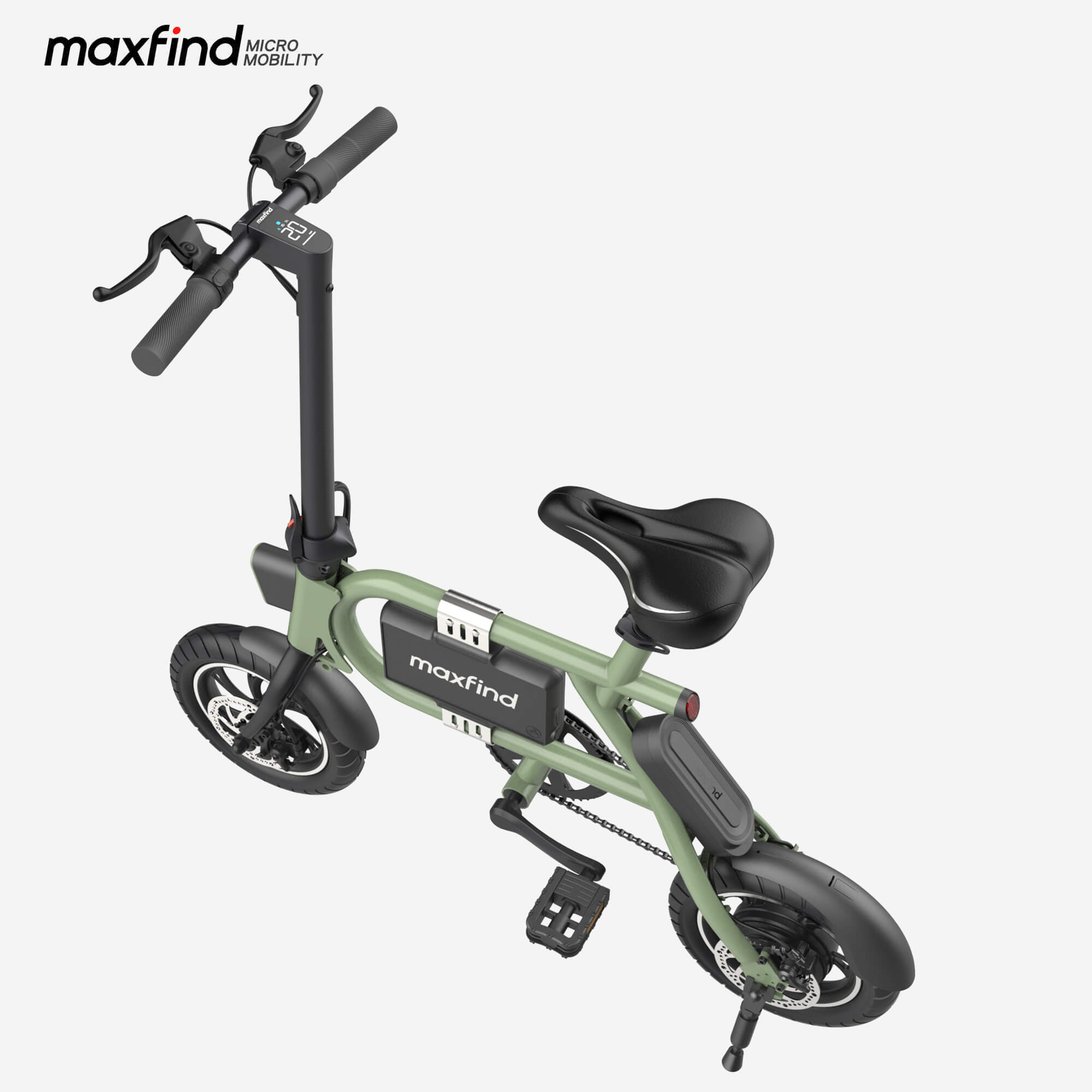 mini ebike green