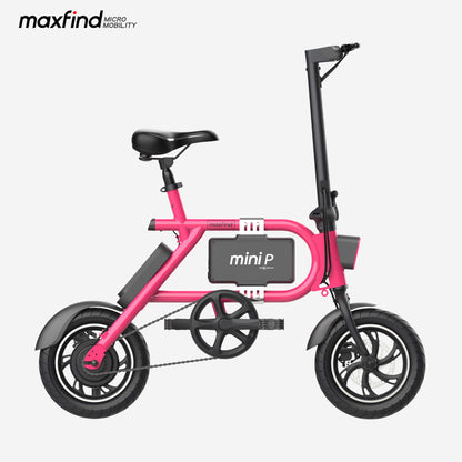 mini ebike pink