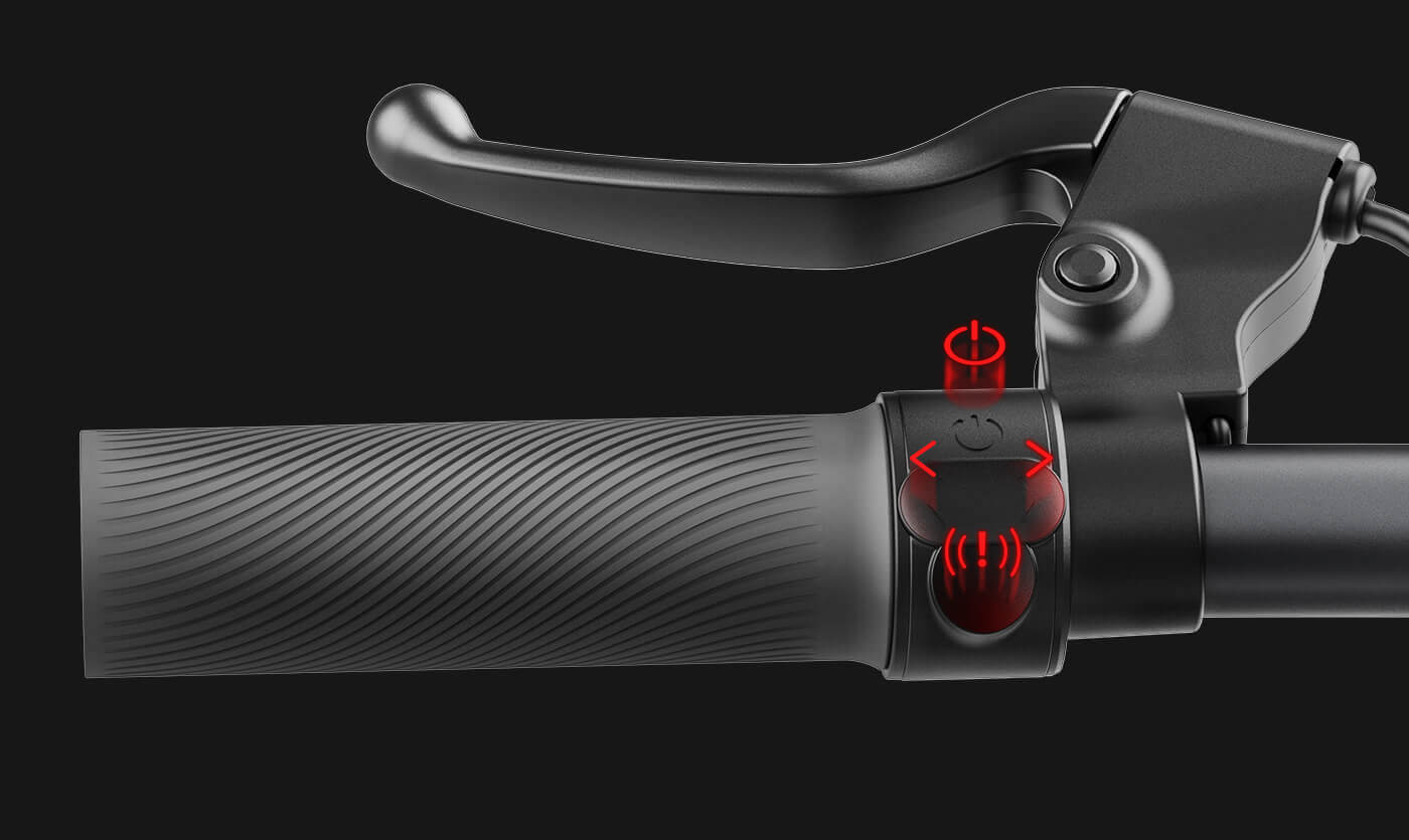 ebike Integrated Button Design