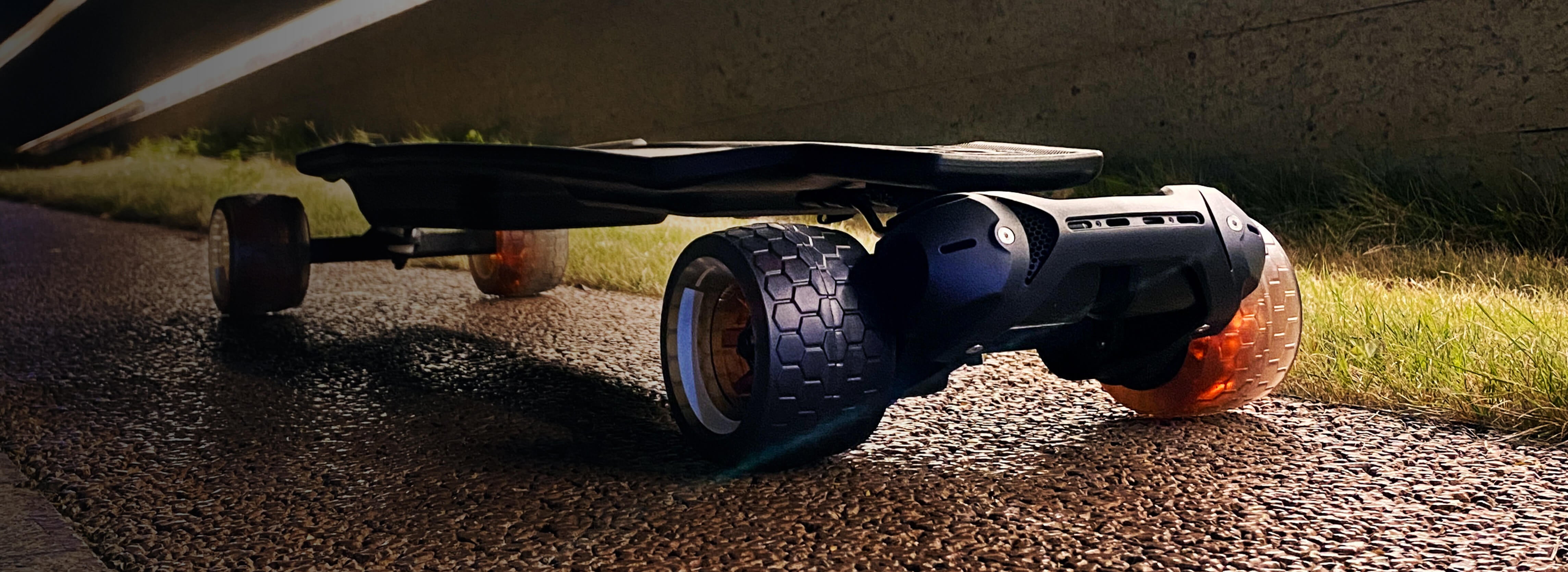 electric skateboard belt motor