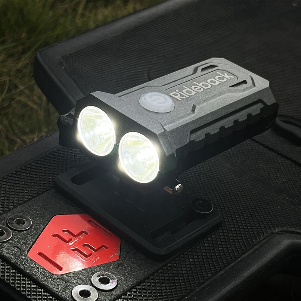 Rideback Dual Head Cycling Light