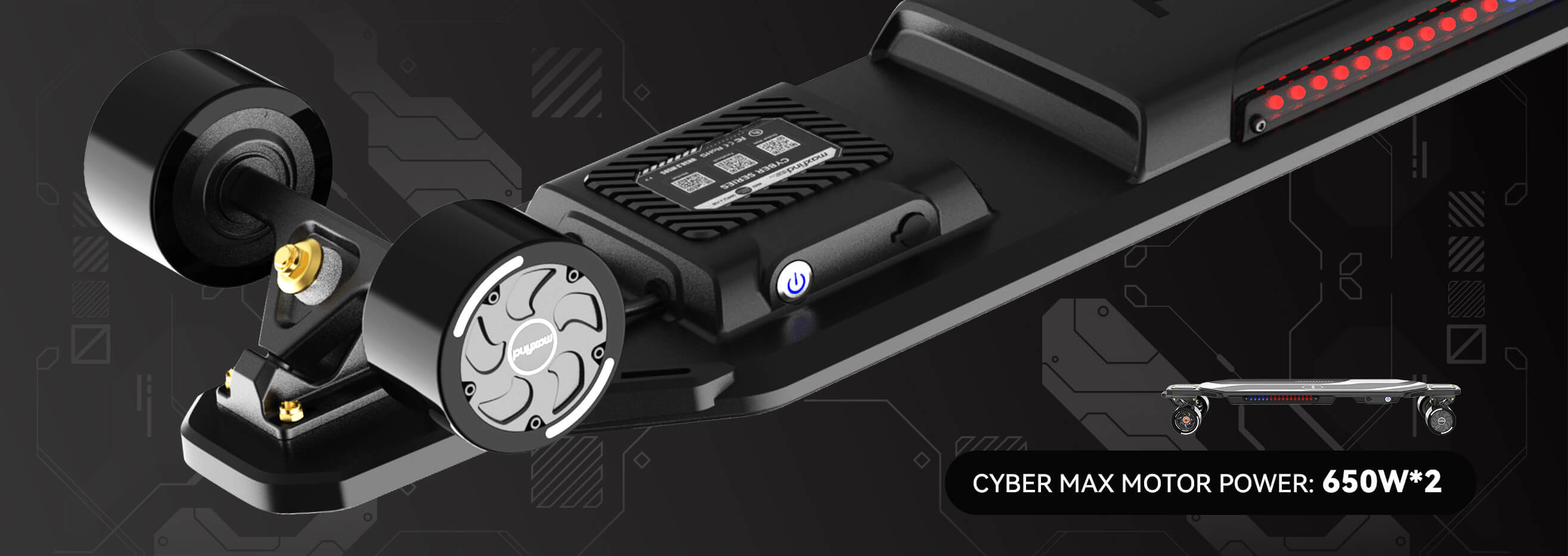 electric skateboard hub motor