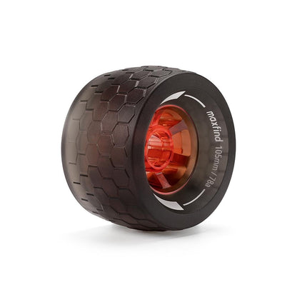 Maxfind Shock-Absorbing Wheels.